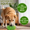 MAOOOOB No Stuffing 3 Pack Squeaky Dog Toys- 2 in