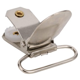 Yosoo 20Pcs Suspender Clips, Clips de SujecióN Don Tratamiento de Galvanoplastia Hoja de Correas para la Ropa Accesorios de DecoracióN de la JoyeríA