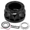 J2 Engineering J2-HUB-OT48-BK 2" 6-Bolt Aluminum Steering Wheel Hub Adapter