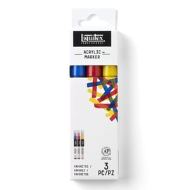 Liquitex Professional Paint Marker Set, 3 Piece, Colors