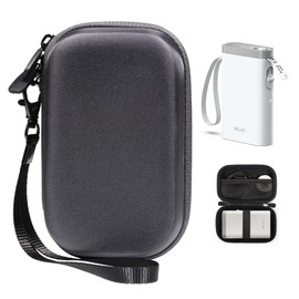 alltravel Label Printer Case for Nelko Label Maker Machine with Tape, P21 Portable Bluetooth Label Printer