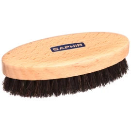 SAPHIR Oval Horsehair Brush black
