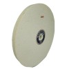 Marathon 8" x 1/2" x 1/2" Hole Felt Wheel, HARD