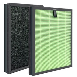 Can-Meageren MKD05 Replacement Filter HEPA, Compatible With AROEVE MKD05 Air Purifier, H13 3-Stage Filtration, 2-Pack
