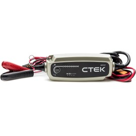 CTEK (40-206) MXS 5.0-12 Volt Battery Charger and Maintainer and (56-382) Indicator Eyelet