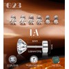 G23 Titanium Threadless Flat Back Earrings-Hypoallergenic 6A Cubic Zirconia Earrings