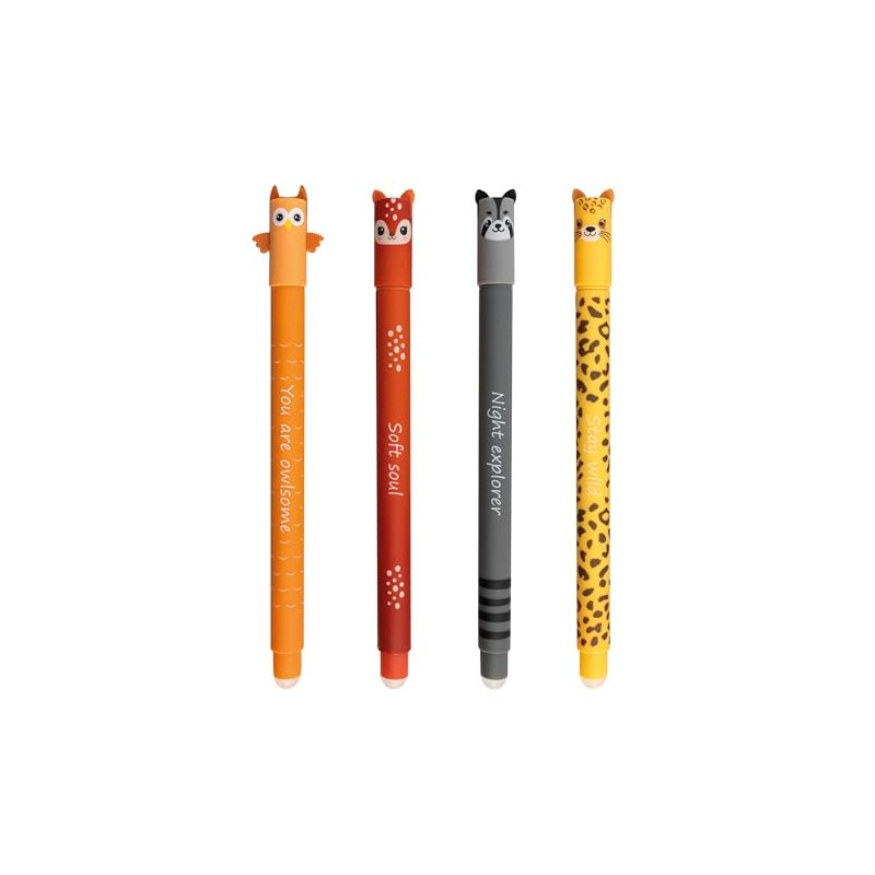 EBERHARD FABER - Penna a sfera cancellabile Animal Erase It