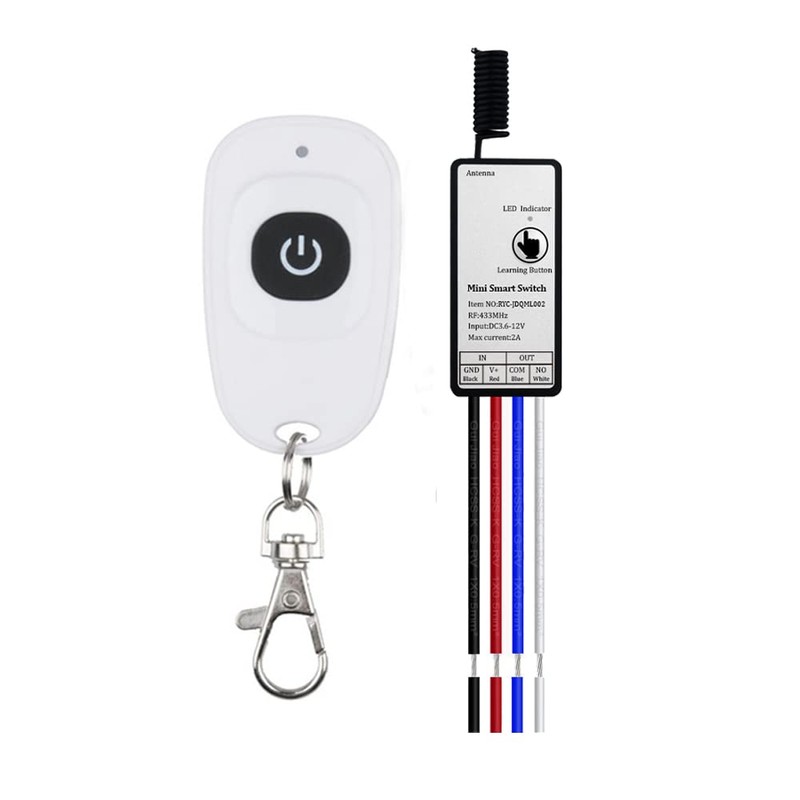 DC 5V 6V 9V 12V Mini Relay Remote Control Switch