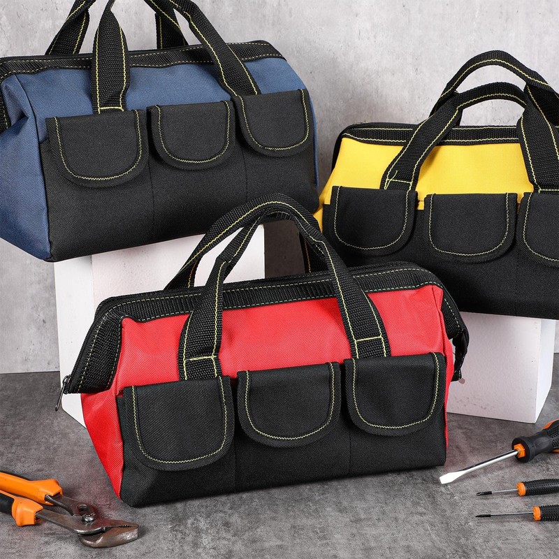 Sanwuta 3 Pack Tool Bag for Men with Waterproof Hard