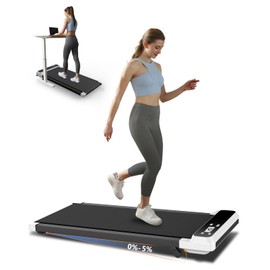 JURITS Walking Pad 2 in 1 for Walking and Jogging, Under Desk Treadmill