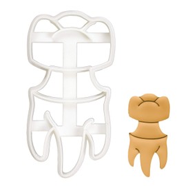 Realistic Dental Crown Cookie Cutter, 1 Piece - Bakerlogy