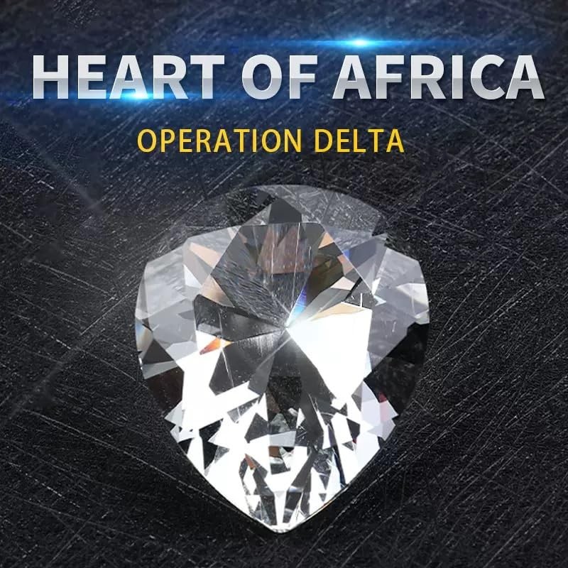 Delta Force Heart of Africa Collection Level Crystal Model Ornament,