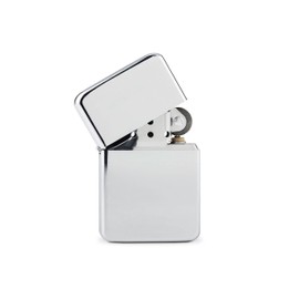 Weddingstar Encendedor de metal resistente al viento, plateado, no personalizable