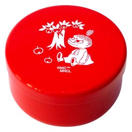 MOOMIN Maruei Nissan Fabori Mini Container, Coffee Canister, Snack Holder, Portable, Outdoor, Compact, Lightweight (Little My/RD)