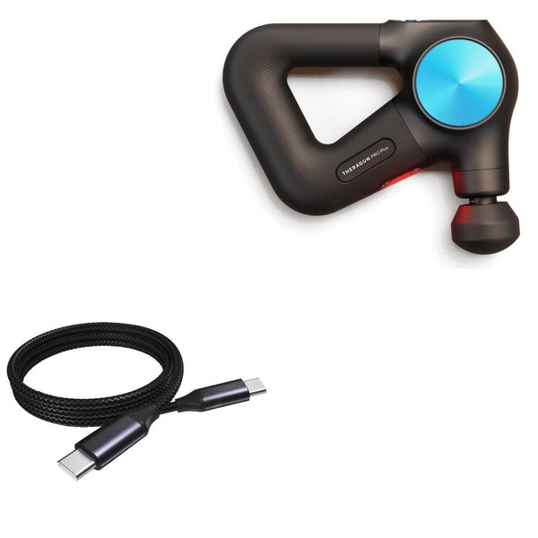 BoxWave Cable Compatible with Therabody Theragun PRO Plus - DirectSync