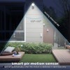 Sunenvoy Motion Sensor Battery Powered Outdoor Light,IP65 Waterproof Spotlight,6 LED