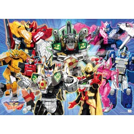 Ensky 300-L569 Kikai Sentai Zengkaiger Jigsaw Puzzle 300 Large Piece [Zengai Best Choices]