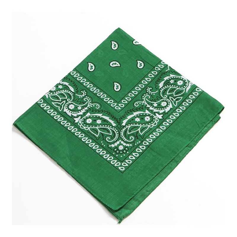 Fosys Bandana, 100% Cotton, Cashew Nut Pattern, 21.7 x 21.7