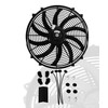 16" inch Universal Slim Fan Push Pull Electric Radiator Cooling