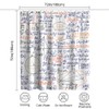 Science Shower Curtain Funny Math Geometric Equation Theme Cloth Fabric