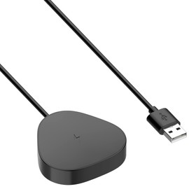 Charger Dock Compatible with Sonos Roam/Roam SL, Portable Magnetic Speaker Charging Station USB Cable Cord Replacement for Sonos Roam Charger (Black)