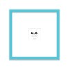 Quadratischer Bilderrahmen, 15,2 x 15,2 cm, mit Passepartout oder 15,2