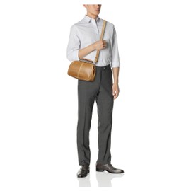 Kiwada 2-Way Daress Pouch with Genuine Leather [Kiwada] Retro Camel Made in Toyooka City, Hyogo Prefecture
