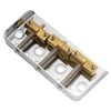 Wilkinson WTBS Short Telecaster Bridge Compensated Brass Saddles for Vintage