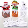 Baker Ross FE867 Chimney Colour In Pop Up Cards -