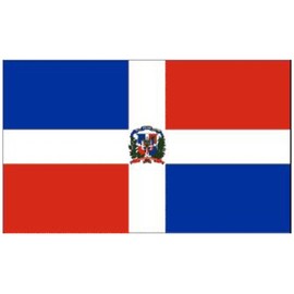 Klicnow Dominican Republic National Flag 5Ft X 3Ft