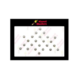 Comet Busters Diamond Collection White Stone Bindi
