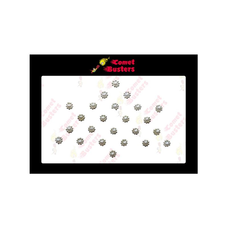 Comet Busters Diamond Collection White Stone Bindi