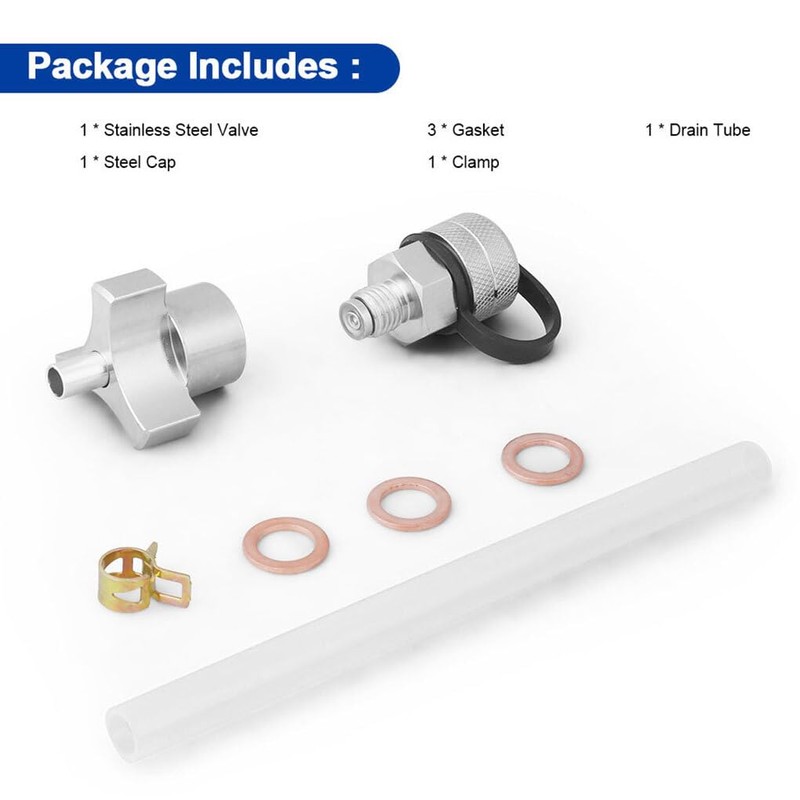 BEALIFE Quick Twist Oil Drain Valve Valve Oil Drain Valve