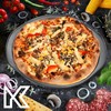 KADAX Pizza Mould Made of Non-Stick Layer, Pizza Tray with