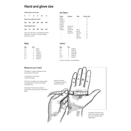 Hestra Mens Hestra Mens and Womens Ski Gloves: Guide Leather Winter Glove with Wool Lining