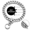 GZMZC Dog Chain Collar High Polished Stainless Steel Cuban Link