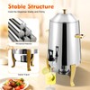 3.5 Gallon Hot Beverage Dispenser,Stainless Steel Coffee Urn Electric Hot