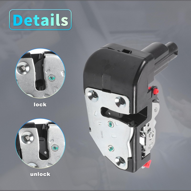 X AUTOHAUX Replacement Front Right Passenger Side Power Door Lock