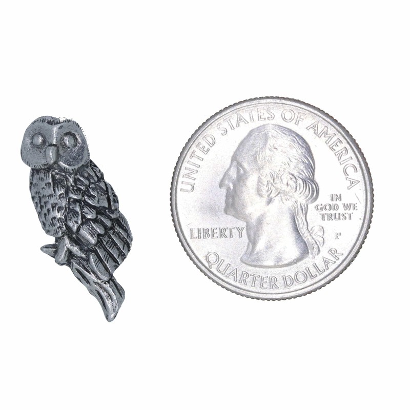 Jim Clift Design Owl Lapel Pin - 1 Count