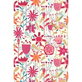 Notes: A Blank Lined Journal with Wild Weeds and Flowers Cover Art