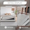 QIANMEW - Fundas de sofá para sofá seccional, lavable, elástica,