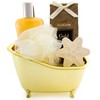 BRUBAKER Cosmetics 5 Piece Vanilla Bath Gift Set with Bath