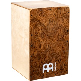 Meinl Percussion Snarecraft Cajon Box Drum with Internal Snares and Bass Tone for Acoustic Music — Made in Europe — Play with Your Hands, Baltic Birch, 2-Year Warranty (SC100BW)
