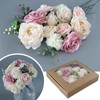 BeauFairy Artificial Flowers Bouquet Combo Box Set, Fake Flower with