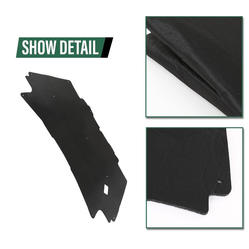 LQI Hood Insulation Pad with Clips Compatible with Dodge Ram
