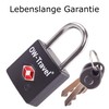OW-Travel Lock with Key Suitcase Lock Padlock Luggage Lock Security