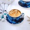 Coffeezone Vincent Van Gogh Art The Starry Night Porcelain Latte