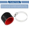 X AUTOHAUX 1 Pcs 30mm Length 40mm/1.57" ID Black Red
