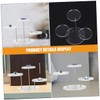 GLEAVI 2 Sets Ring Display Stand Protective Cover Rain Cover