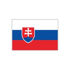 Womaha 30 Sheets Temporary Slovakia Flag Tattoos for Kids Adults Fans Fake Face Tattoo Stickers